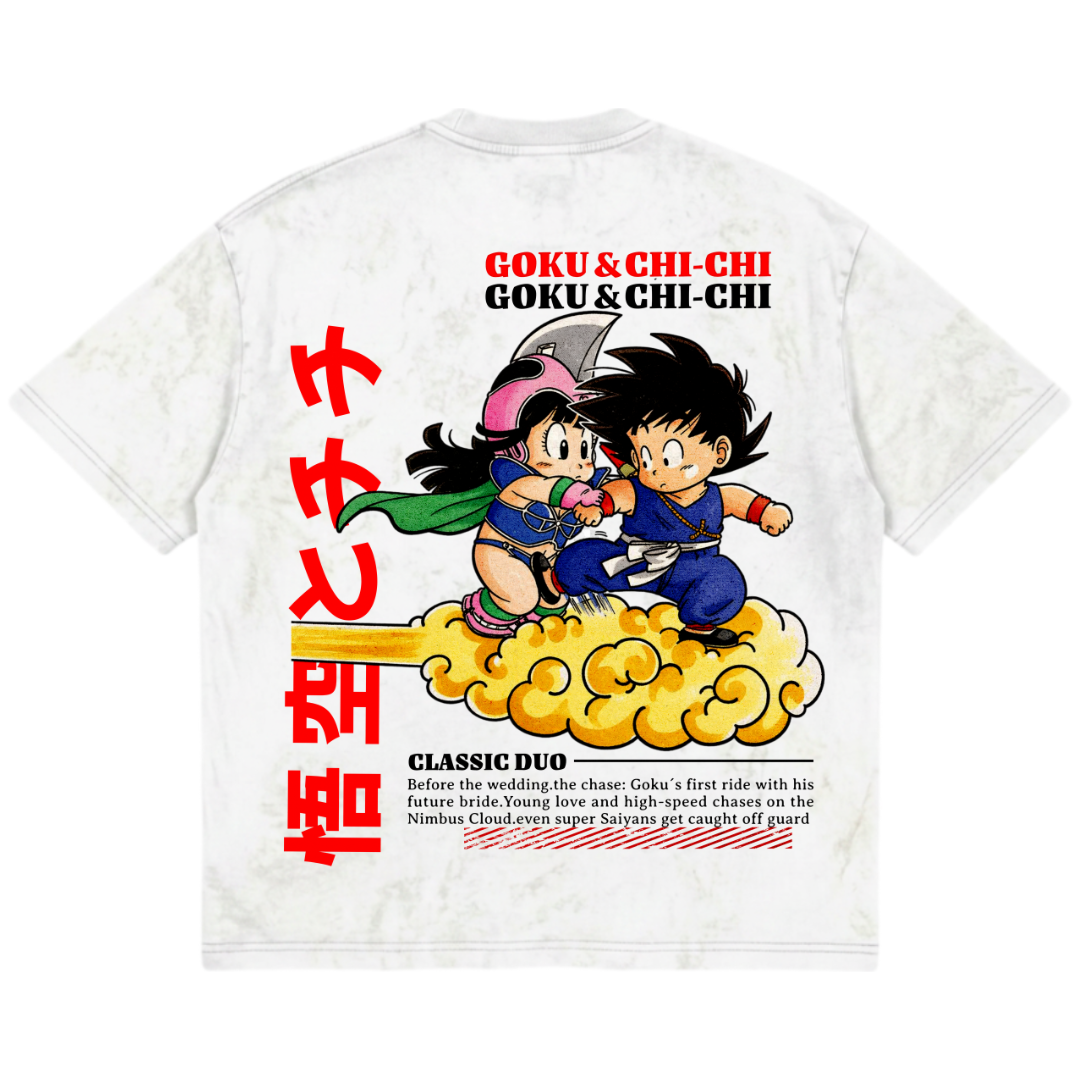 Goku & Chi-Chi Backprint