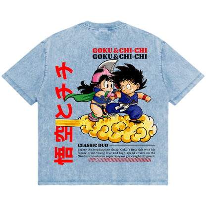 Goku & Chi-Chi Backprint